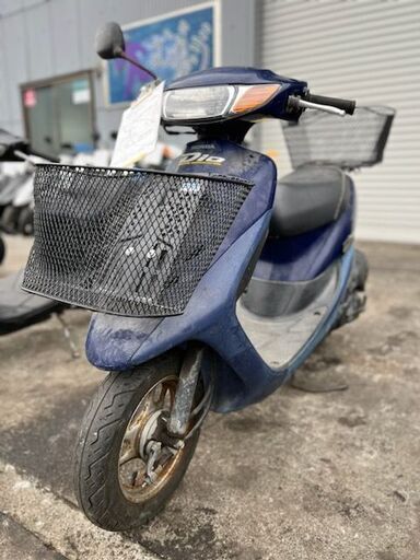 実働HONDAライブディオ前後カゴ付きプラグ・バッテリー新品キャブ清掃