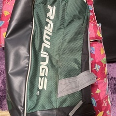 野球ローリングスバックパック　グリーン中古53L