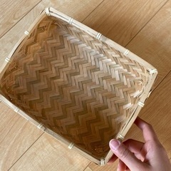 竹製　小物入れ