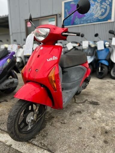 実働　SUZUKI　レッツ２　プラグ・バッテリー新品　エンジンオイル交換