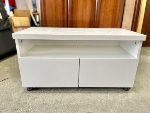 激安‼️ホワイトテレビボード幅80cm