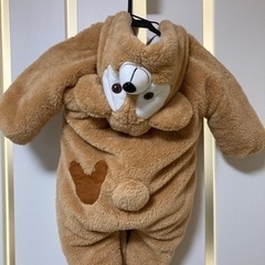 ●くまの着ぐるみ　ベージュ色の画像