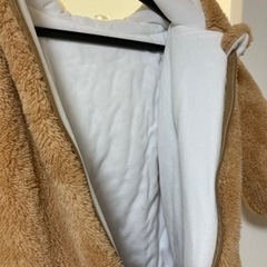 ●くまの着ぐるみ　ベージュ色の画像