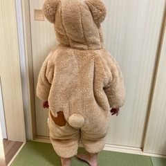 ●くまの着ぐるみ　ベージュ色