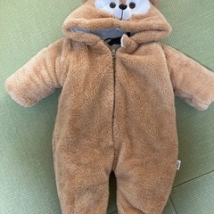 ●くまの着ぐるみ　ベージュ色の画像