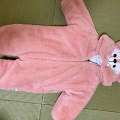 ●くまの着ぐるみ　ピンクの画像