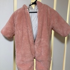 ●くまの着ぐるみ　ピンクの画像