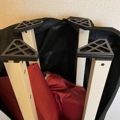 【FIELDOOR】アウトドア　タープ　サイドシート付きの画像