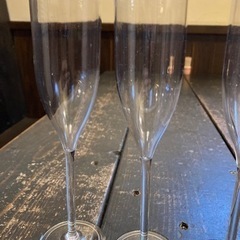 シャンパングラス　プラスチックの画像