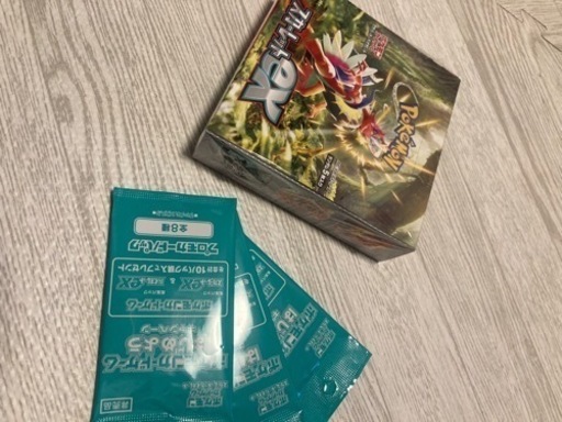 ポケモンカード　スカーレットex※シュリンク付き