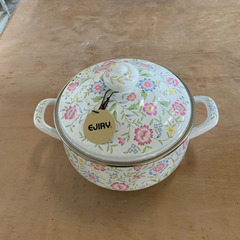 未使用品　ホーロー鍋　EJIRY