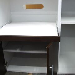 幅90㎝ レンジボード 高さ180cm キッチンボード 食器棚 PST-1890