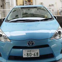 走行距離：約60000ｋｍ　H24年　トヨタ　アクワ　ハイブリッド　