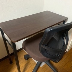 机・イス　セット