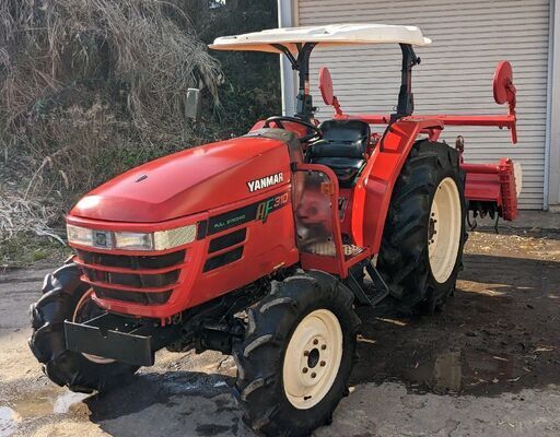 鹿児島発　ヤンマー31馬力トラクターAF310　パワステ　自動水平、自動深耕　キャノピー