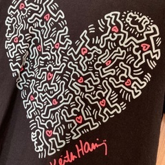 Tシャツ UNIQLOxキースヘリングコラボの画像