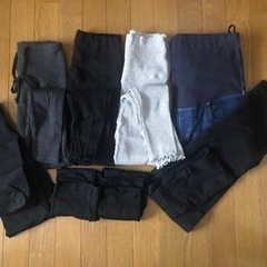 マタニティジーンズ&レギンス8着セット