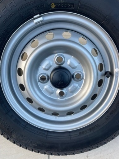 145/80r12  80/78Ｎ　LTホイールとタイヤ4本セット