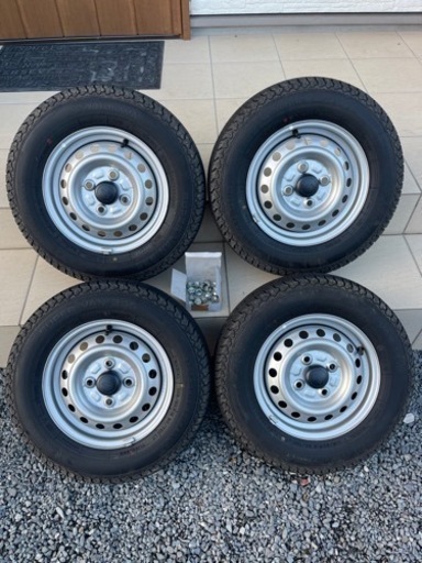 145/80r12  80/78Ｎ　LTホイールとタイヤ4本セット