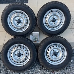 145/80r12  80/78Ｎ　LTホイールとタイヤ4本セット