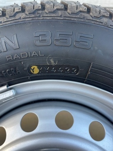 145/80r12  80/78Ｎ　LTホイールとタイヤ4本セット