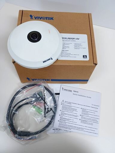 VIVOTEK FE9191 フィッシュアイ ネットワークカメラ