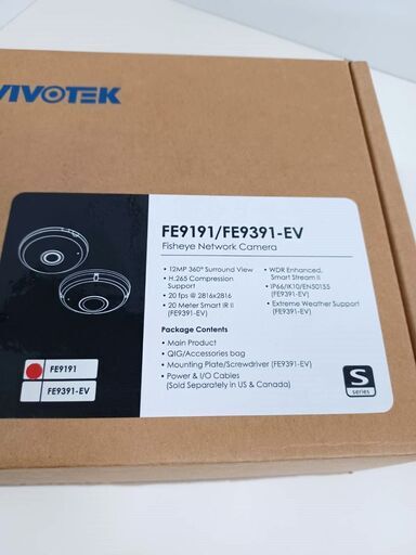 VIVOTEK FE9191 フィッシュアイ ネットワークカメラ