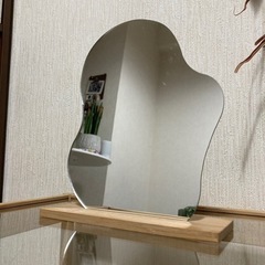 （確約済）（断捨離中）1月29日まで！おしゃれミラー