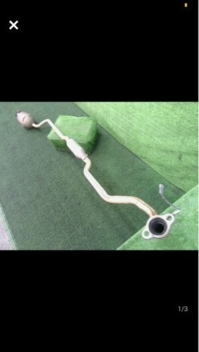 ムーヴラテ2WD フロントマフラー　センサー付