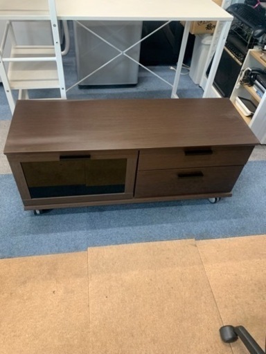 テレビボード　ブラウン
