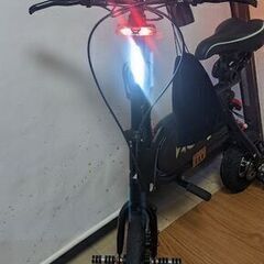 DoubleHunter P10 折り畳電動自転車 カート付原付二種 公道仕様の画像