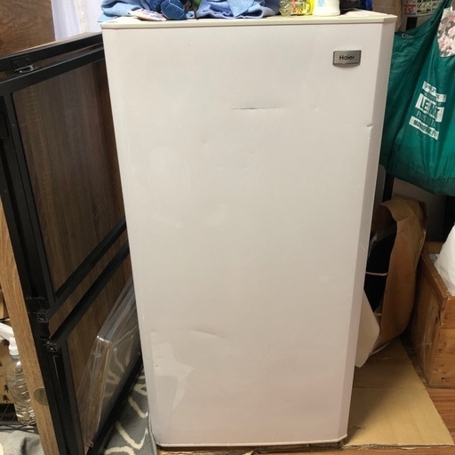 haier ハイアール　100L 前開き式冷凍庫　冷蔵庫