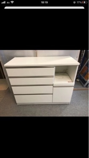 ニトリ　キッチンカウンター　人気幅120㎝　程度良好　NITORI