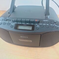 2020年式 ソニー CDラジカセ レコーダー CFD-S70 : FM/AM/ワイドFM対応 録音可能 ブラック CFD-S70の画像