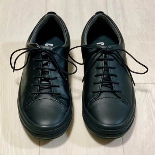 未使用新品 カンペール 23㎝ 税込定価20,350円 CAMPER EU36 Hoops フープス 黒 ブラック スニーカー 