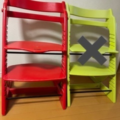 大和屋 SUKUSUKU　ベビーチェア　レッド