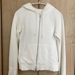 パーカー レディースMサイズ 白