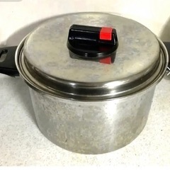 大鍋 アラームマスター 24cm大  両手鍋 無水 熱伝導 厚手...
