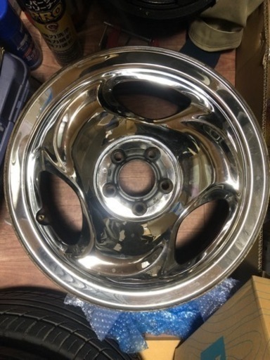 Ford エクスプローラー　純正ホイール　メッキ　4本セット