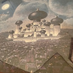 ディズニー アラジン 額入りジグソーパズル 大の画像