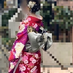 成人式の着物.髪飾りセット　最終値下げ¥38000円から更にお値下げしました❣️の画像