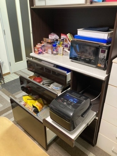 ニトリ アルミナ2 食器棚 キッチンボード「最終値下げ」 お買い得品