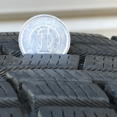 No.44スタッドレス145/80/R13 4H PCD100 鉄ホイール付4本セットの画像