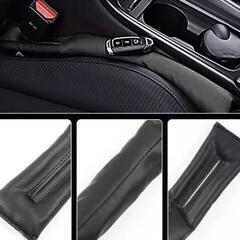 車用隙間クッション　2本　黒　落下防止　イライラ解消　カーアクセサリー　B0の画像