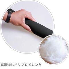 車用隙間クッション　2本　黒　落下防止　イライラ解消　カーアクセサリー　B0の画像