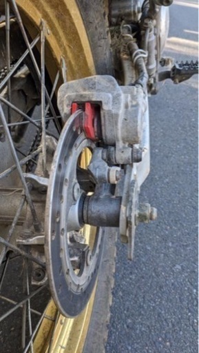 YAMAHA セロー　225we実動　書類あり
