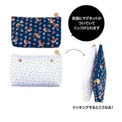 PAUL & JOE BEAUTE 小田切ヒロさん監修 猫ちゃん柄のポーチ2個セットの画像