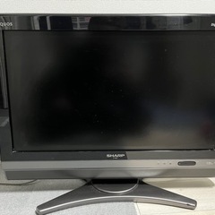 【シャープ】AQUOS 26V 液晶テレビ