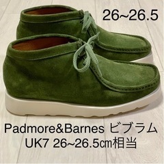 未使用新品 26〜26.5㎝相当 PADMORE＆BARNES ...