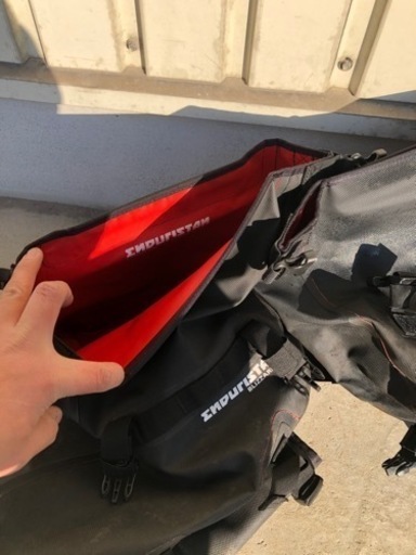 【再出品】エンデュリスタン　ブリザードサイドバック(カンホルスター付き)BLIZZARD SADDLEBAGS